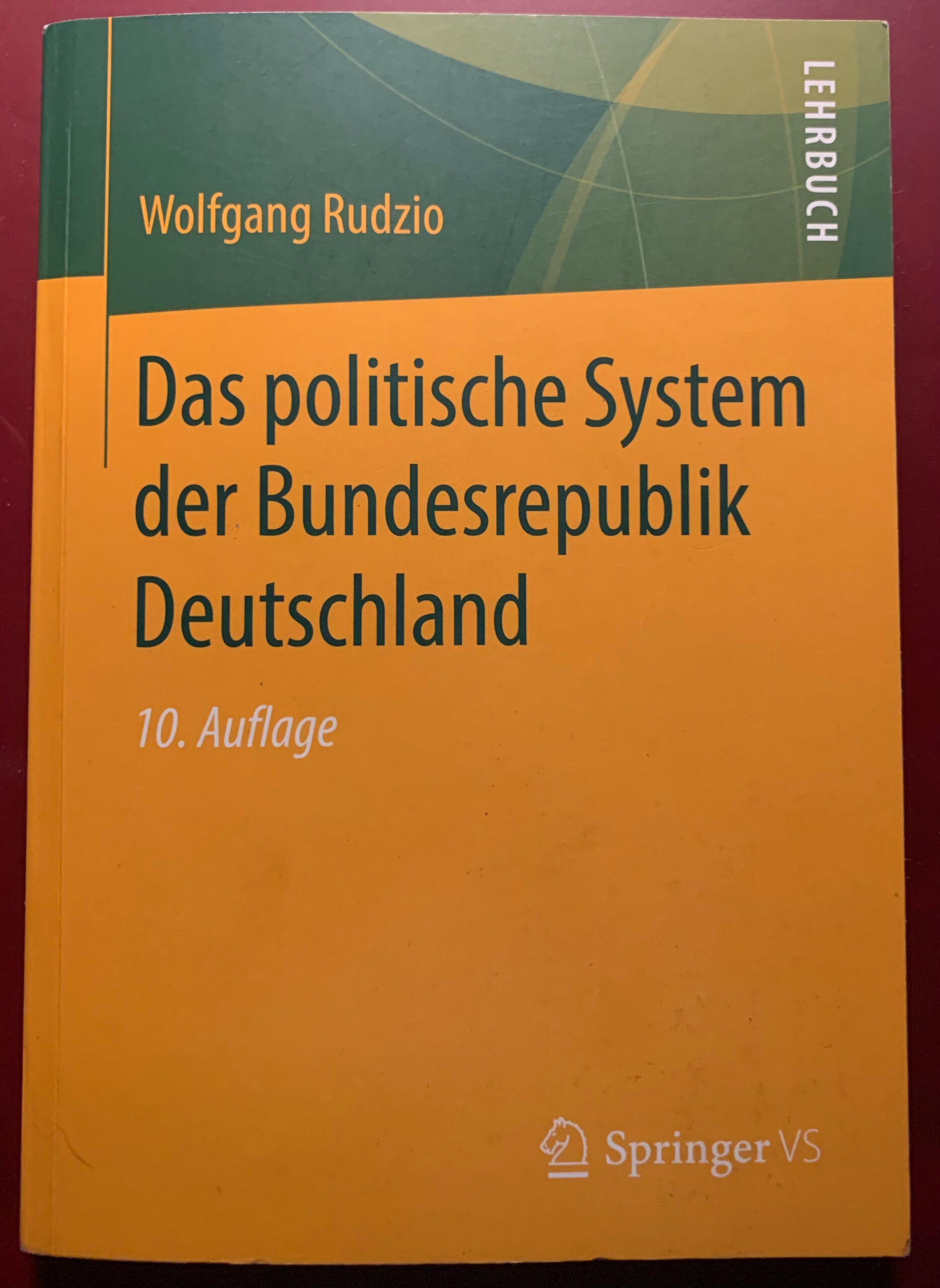 Das Politische System Der Bundesrepublik Deutschland Von Wolfgang ...